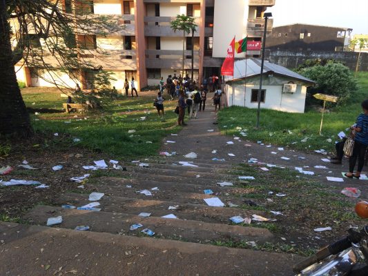 Insalubrité à l'université de Douala